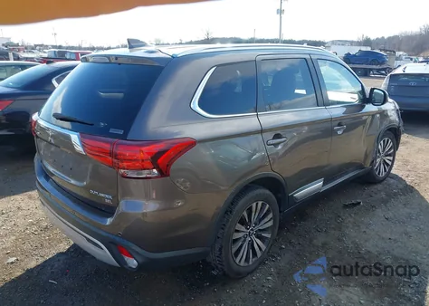 2019 Mitsubishi Outlander Sel z USA, uszkodzony, nr VIN JA4AZ3A31KZ008024